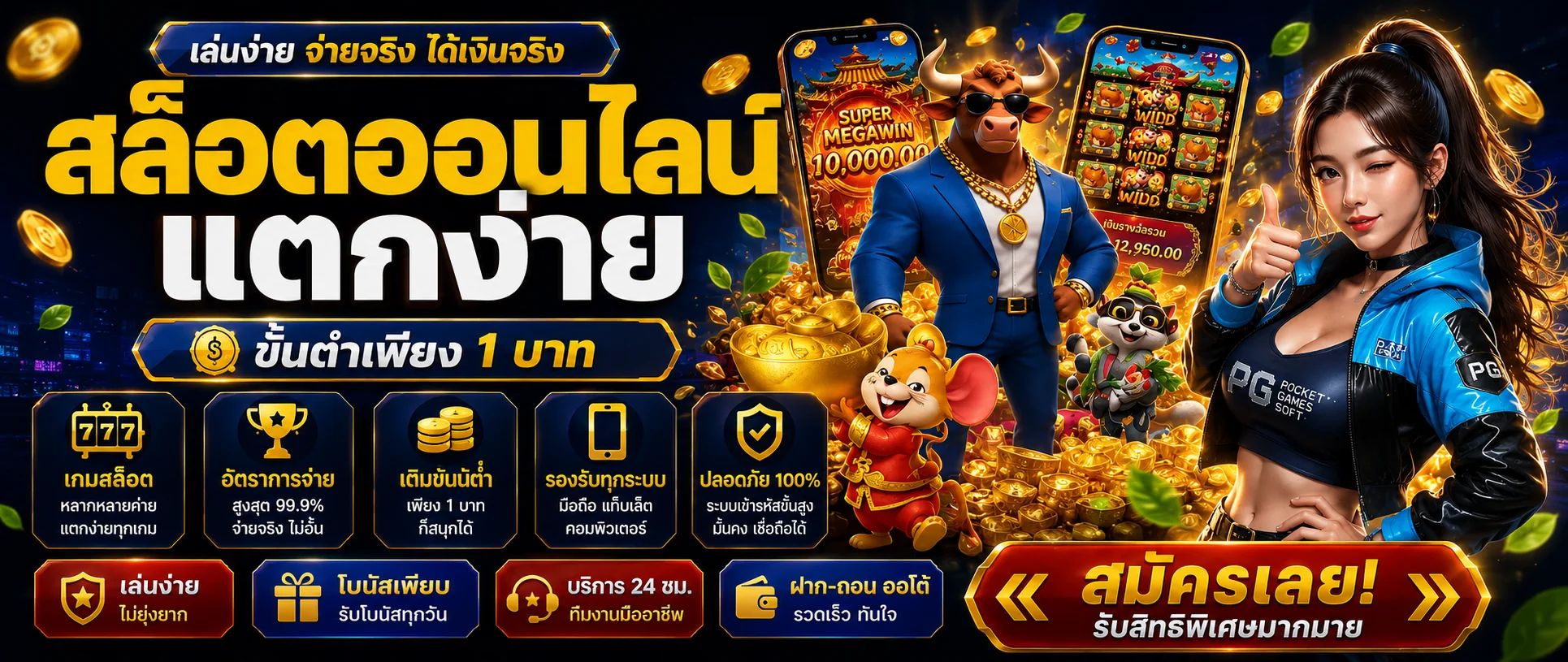 รวมเกมสล็อตออนไลน์เว็บตรงบน LUVIA88 ทุกค่าย